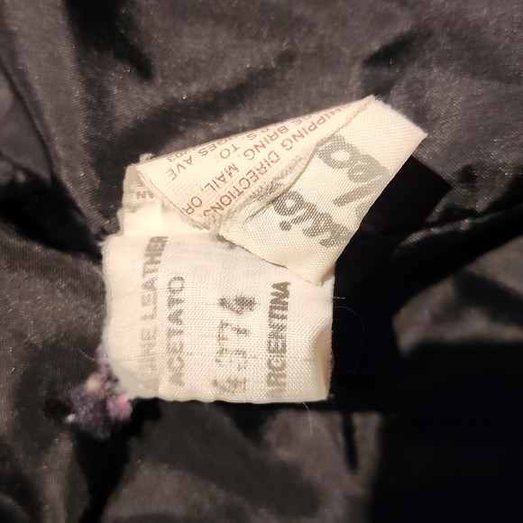 Gino Di Giorgio Argentina Large Leather Jacket - Picture 5 of 5